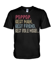 Poppop Best Role Model V-Neck T-Shirt tile