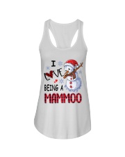 I Love Being A Mammoo - Xmas Ladies Flowy Tank tile