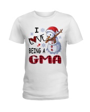 I Love Being A Gma - Xmas Ladies T-Shirt tile