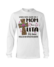 Mom Then A Lita - Cross Long Sleeve Tee tile