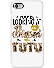 One Blessed Tutu - Leo Phone Case tile