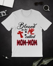 Blessed To Be Called Mom-Mom - Red Classic T-Shirt lifestyle-mens-crewneck-front-16