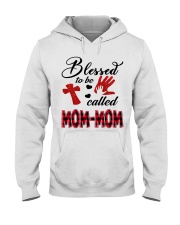 Blessed To Be Called Mom-Mom - Red Hooded Sweatshirt tile