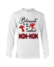 Blessed To Be Called Mom-Mom - Red Long Sleeve Tee tile