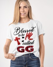 Blessed To Be Called Gg - Red Classic T-Shirt apparel-classic-tshirt-lifestyle-front-100