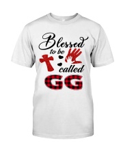 Blessed To Be Called Gg - Red Classic T-Shirt front