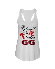 Blessed To Be Called Gg - Red Ladies Flowy Tank tile