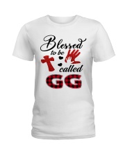 Blessed To Be Called Gg - Red Ladies T-Shirt tile