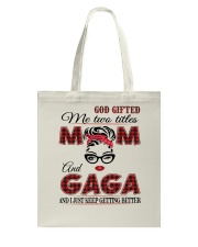 Mom And Gaga - Red 2022 .Png Tote Bag tile