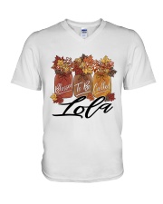 Blessed To Be Called Lola - M V-Neck T-Shirt tile