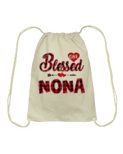 Blessed Nona - Red Drawstring Bag tile