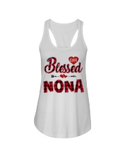 Blessed Nona - Red Ladies Flowy Tank tile