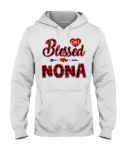 Blessed Nona - Red Hooded Sweatshirt tile