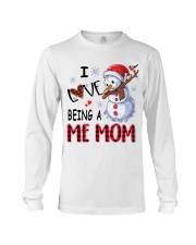 I Love Being A Me Mom - Xmas Long Sleeve Tee tile