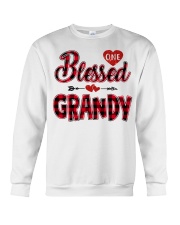Blessed Grandy - Red Crewneck Sweatshirt tile