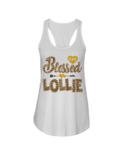 Blessed Lollie - Leo Ladies Flowy Tank tile