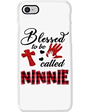 Blessed To Be Called Ninnie - Red Phone Case tile