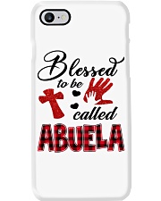 Blessed To Be Called Abuela - Red Phone Case tile