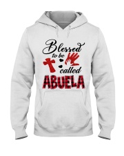 Blessed To Be Called Abuela - Red Hooded Sweatshirt tile