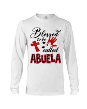 Blessed To Be Called Abuela - Red Long Sleeve Tee tile