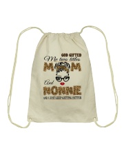 Mom And Nonnie - 2022.Png Drawstring Bag tile
