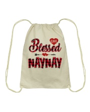 Blessed Naynay - Red Drawstring Bag tile