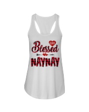 Blessed Naynay - Red Ladies Flowy Tank tile
