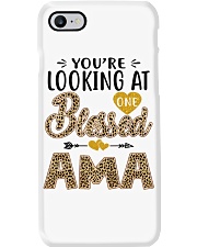 One Blessed Ama - Leo Phone Case tile