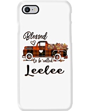 Blessed To Be Called Leelee - Autumn Phone Case tile