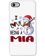 I Love Being A Mia - Xmas Phone Case tile