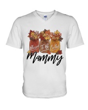 Blessed To Be Called Mammy - M V-Neck T-Shirt tile