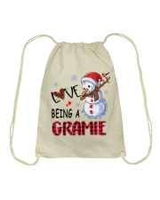 I Love Being A Gramie - Xmas Drawstring Bag tile