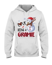 I Love Being A Gramie - Xmas Hooded Sweatshirt tile