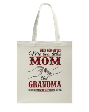 Mom and Grandma - H Tote Bag tile