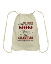 Mom and Grandma - H Drawstring Bag tile
