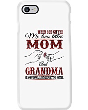 Mom and Grandma - H Phone Case tile