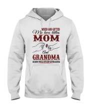 Mom and Grandma - H Hooded Sweatshirt tile