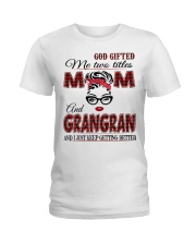Mom And Grangran - Red 2022 .Png Ladies T-Shirt tile