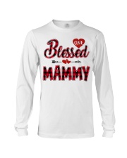 Blessed Mammy - Red Long Sleeve Tee tile