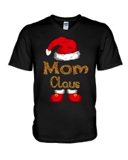 Mom Claus - Funny Christmas V-Neck T-Shirt tile