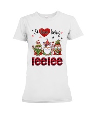 I Love Being Leelee - R Premium Fit Ladies Tee tile