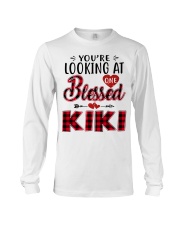One Blessed Kiki - Red Long Sleeve Tee tile