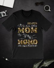 Mom And Momo - Bling M Classic T-Shirt lifestyle-mens-crewneck-front-16