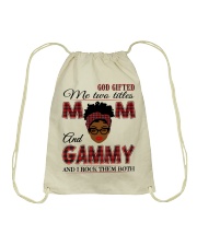 Mom And Gammy Rock Them Both - B2 Drawstring Bag tile