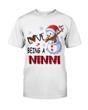 I Love Being A Ninni - Xmas Classic T-Shirt front