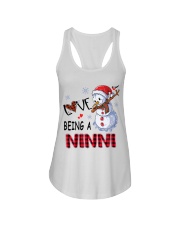 I Love Being A Ninni - Xmas Ladies Flowy Tank tile