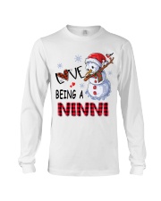 I Love Being A Ninni - Xmas Long Sleeve Tee tile