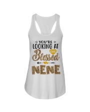 One Blessed Nene - Leo Ladies Flowy Tank tile