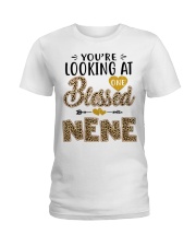 One Blessed Nene - Leo Ladies T-Shirt tile
