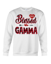 Blessed Gamma - Red Crewneck Sweatshirt tile